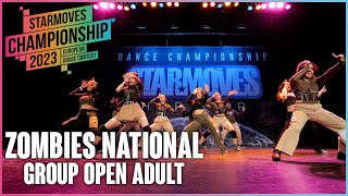 Zombies National Group Open Adult Starmoves Championship 2023