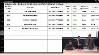 AYDIN 250 BİN SOSYAL KONUT KURASI