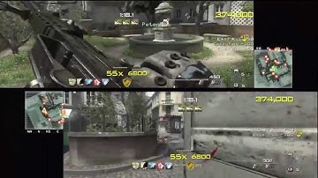 Chaos Mode MW3 Resistance | Survival Mode DLC | Split Screen Team Gameplay