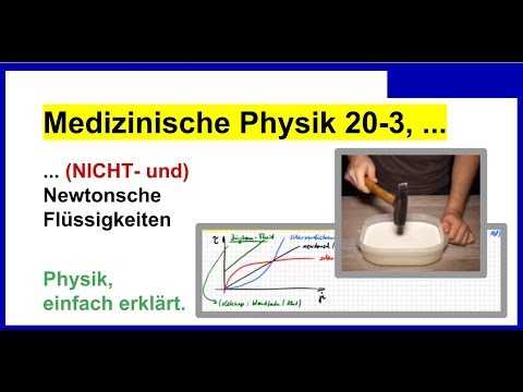 Video: Was Ist Die Newtonsche Flüssigkeit Und Ihre Antipode?