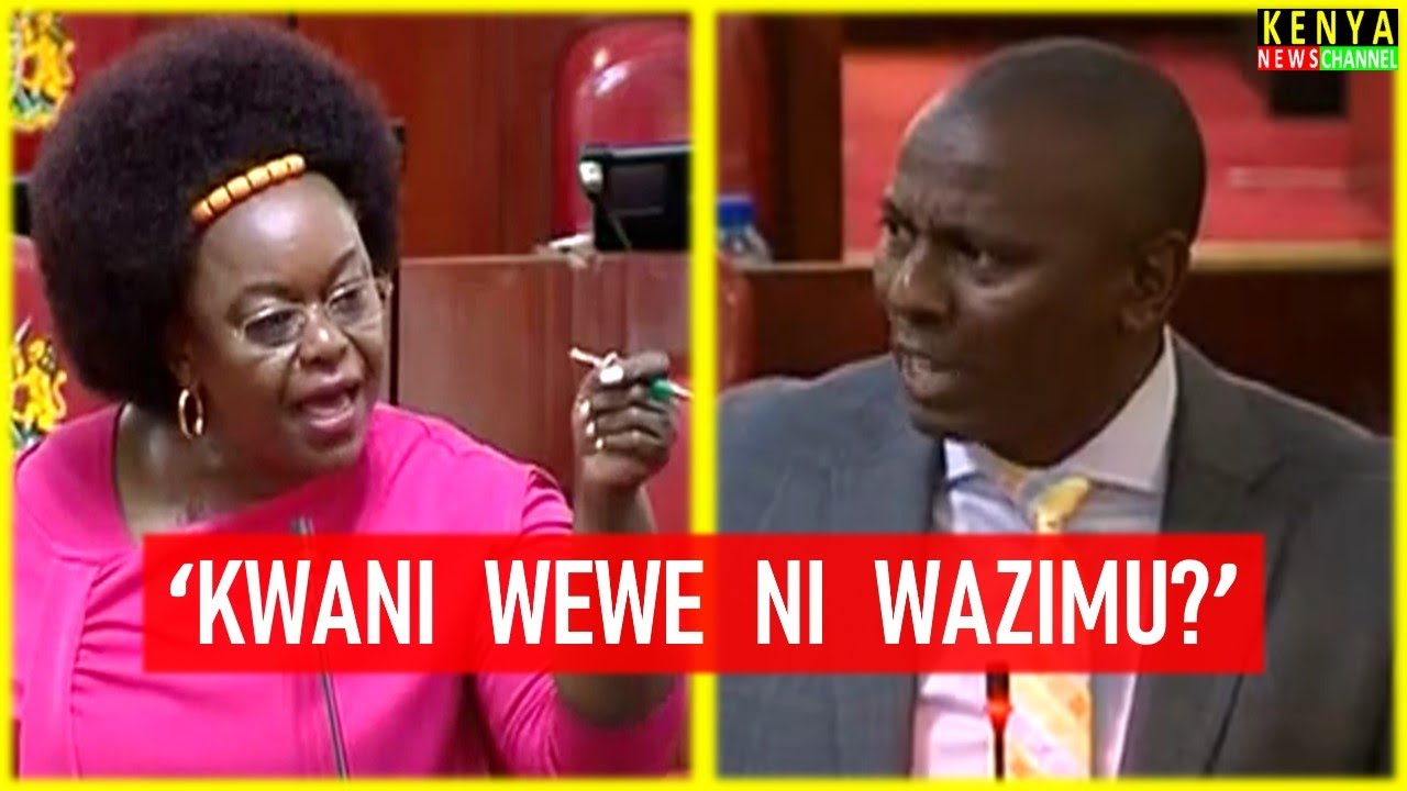 Millie Odhiambo vs Kimani Ichungwa HEATED EXCHANGE in Parliament 🔥