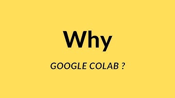 Why should you use Google colab for your data science project