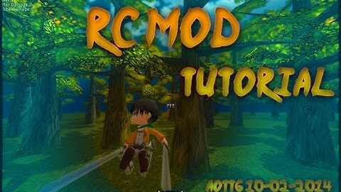 RC mod tutorial 10-02-2014 AOTTG Outdated but still working