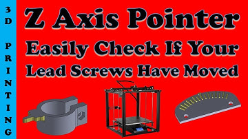 3D 🖨️ Printer Z Axis Pointers 3D Printer Checking Bed Tilt Ender 5 Plus 0031