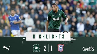 Highlights | Plymouth Argyle 2-1 Ipswich Town