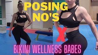 WELLNESS POSING, WHAT THE JUDGES DONT WANT TO SEE !