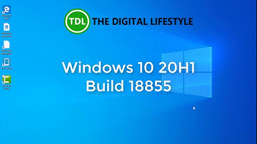 Hands on with Windows 10 20H1 build 18855