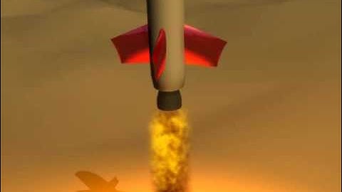3-D Rocket Test Complete (with Sound and Music) (Maya 2010)