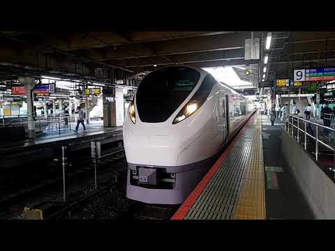 【特急ひたち】E657系 カツK8編成 (14M) ひたち14号 上野駅 9番線 発車シーン！