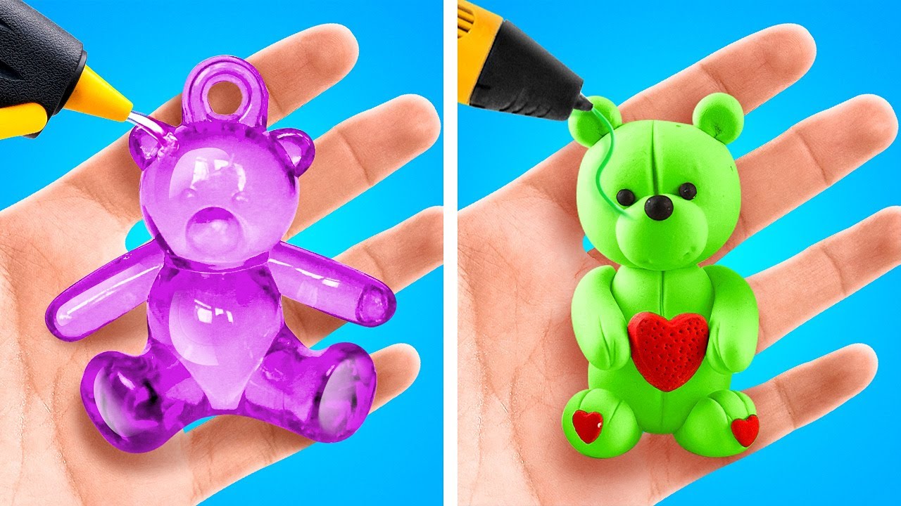 OMG! LOOK AT THIS COOL CRAFTS WITH 3D PEN AND GLUE GUN || AMAZING DIY ...