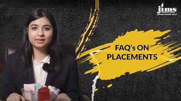 FAQs on PGDM Placements at JIMS Rohini | Admissions Open for Batch 2024-26