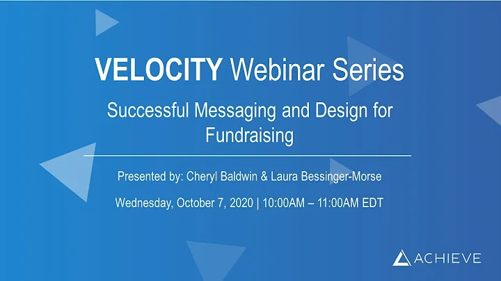 Successful Messaging and Design for Fundraising wi...