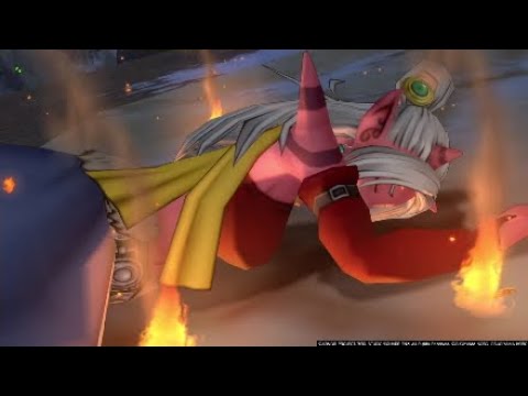 ピンチ 美人オーガ族のマイユがフードの男に攻められる ドラゴンクエスト10