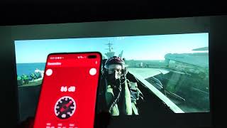 Xiaomi Mijia Mi Smart projector 2 Pro test / avis / review : sound demo (top gun trailer)
