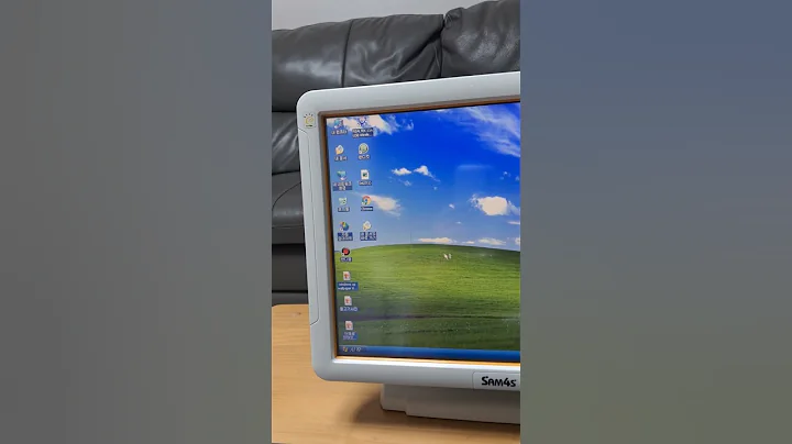 windows xp in a chrome? #windows #tech #retrocomputer