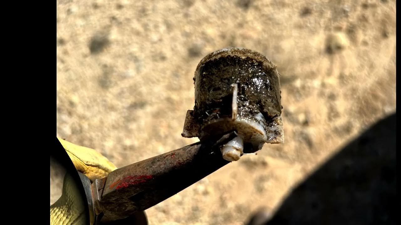 Aerobic septic system frozen sprinkler heads YouTube