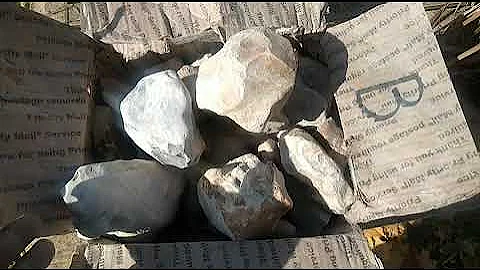 Unboxing Texas chert from Jennifer Cason, talking ...