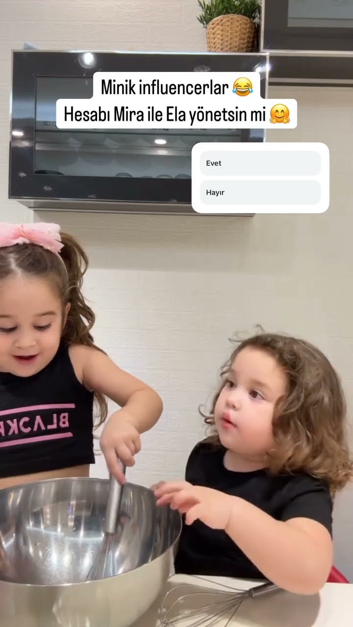 Hesabı Mira ile Ela yönetsin mi ?
