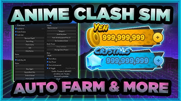 NEW ROBLOX ANIME CLASH SIMULATOR SCRIPT/GUI | AUTO FARM | GRAB CHEST | AUTO SELL | AUTO BUY & MORE