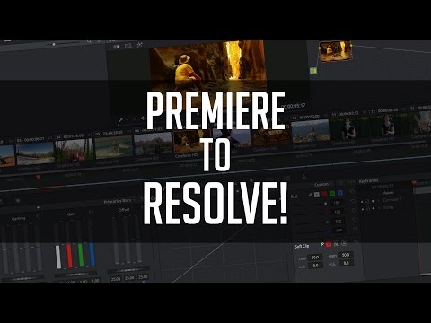 Premiere to Resolve! - Easy way to bring a Premiere sequence into Resolve 12