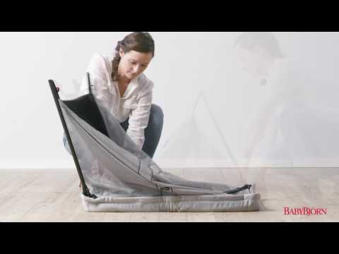 How to fold up BABYBJÖRN Travel Crib Light – option 2 tutorial