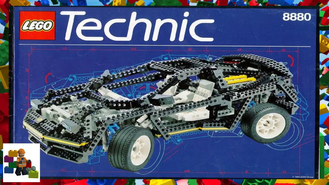 LEGO instructions - - 8880 Super Car - YouTube