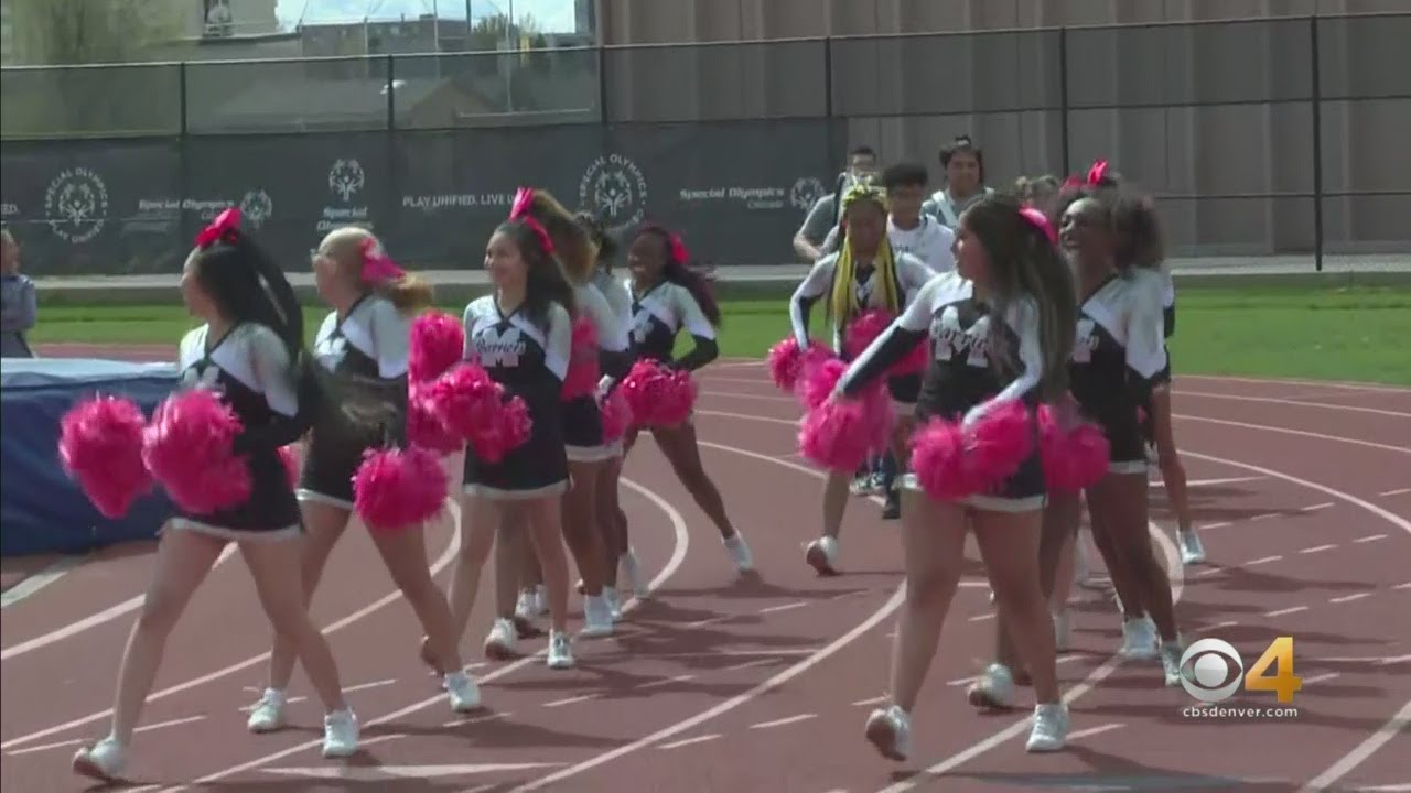 Special Olympics Athletes Compete In Track & Field - YouTube