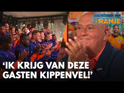Emotionele Jack onder indruk van Oranje-selectie: 'Ik krijg van deze gasten kippenvel!'