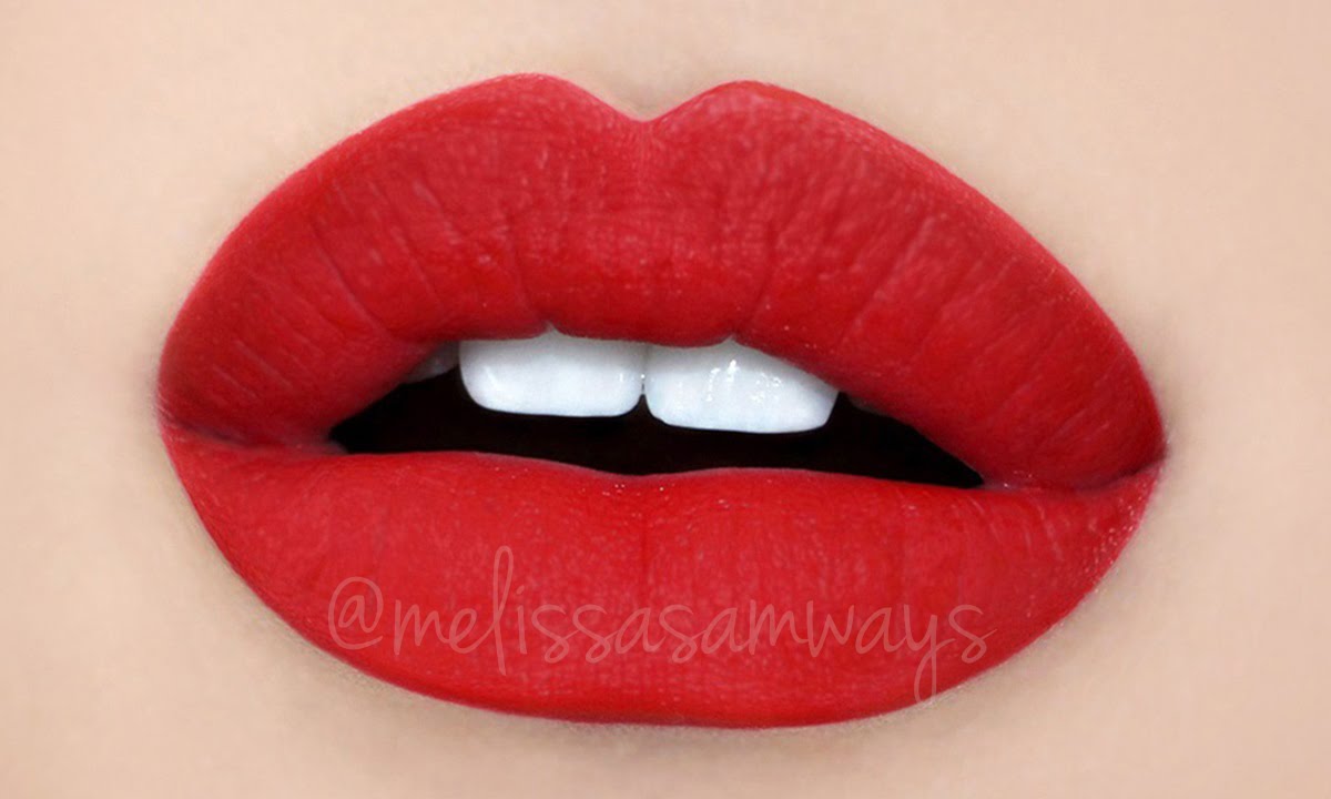 Perfect Red Lips TUTORIAL Melissa Samways YouTube