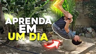 Como dar mortal pra tras em Um Dia Passo a Passo + Dicas (back flip)