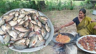 சுவையான  ஆத்து மீன் ஜிலேபி மீன் வறுவல்  |Jalebi Fish fry