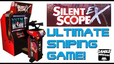 SILENT SCOPE EX! Rare Arcade Shooter! Sniper Shooting Game! Tank Boss!