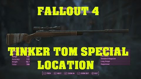 FALLOUT 4 Rare Weapon Guide - Tinker Tom Special