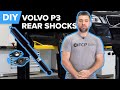 Volvo Rear Shock Removal And Replacement DIY (Volvo P3 - S80, V70, XC70, XC60, S60,V60)