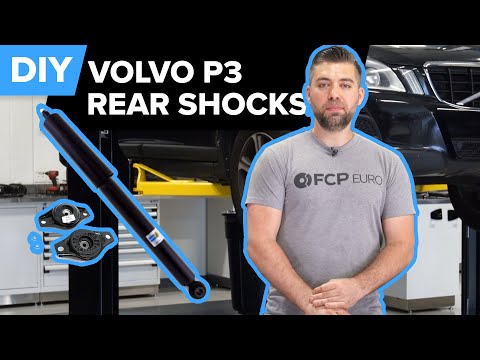 Volvo Rear Shock Removal And Replacement DIY (Volvo P3 – S80, V70, XC70, XC60, S60,V60)