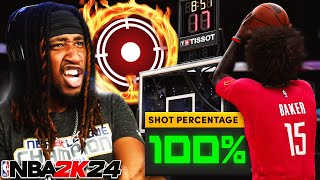 NBA 2K24 MyCAREER - I SHOT 100% FROM THE 3PT LINE