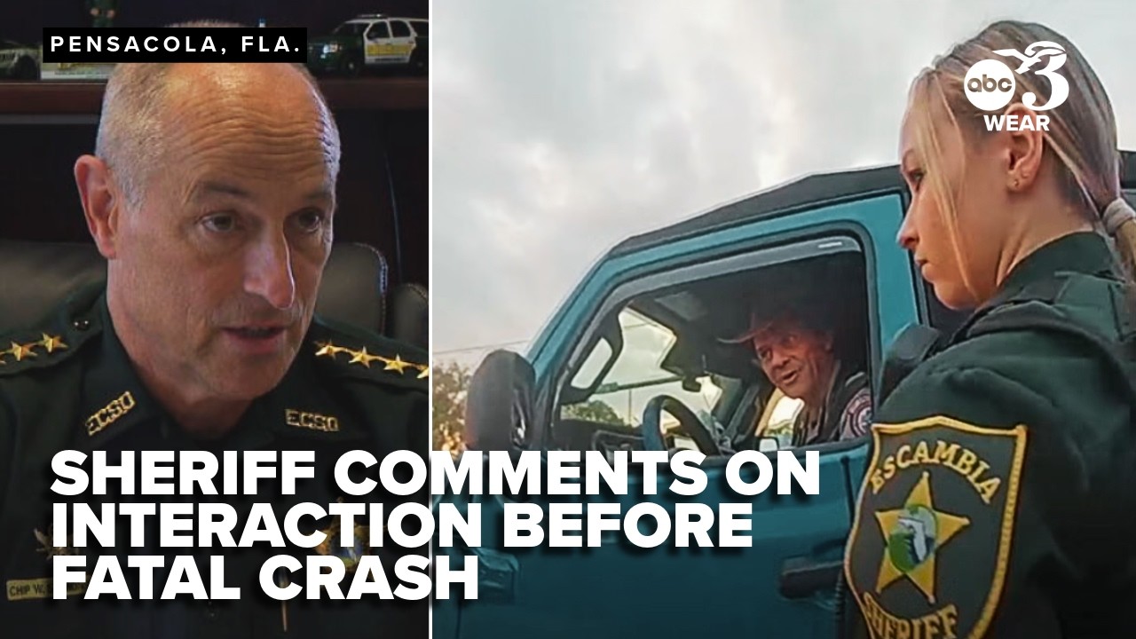 Sheriff on deputy interaction before deadly Pensacola crash: 'Did not detect any alcohol'