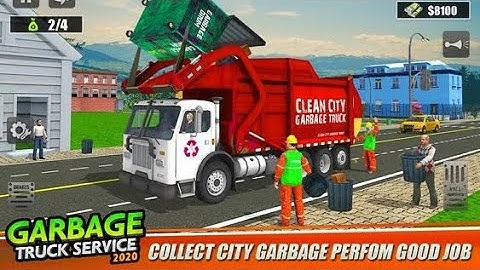 Garbage Truck Driver 2020 Trash Dump Cleaner - Android Games