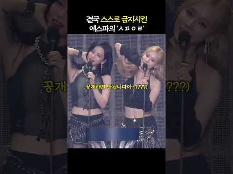 '소속사도 당황한' 에스파의 기습 발언