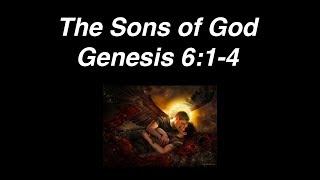 The Sons of God | Genesis 6:1-4