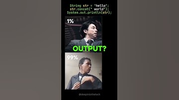 99% of Java Developers Miss This String Trick! #shorts #coding #programming #java