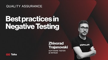 Best practices in Negative Testing by Zhivorad Trajanovski