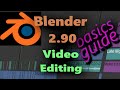 How To Edit Video with Blender 2.90 | Basics | Walkthrough | Beginner