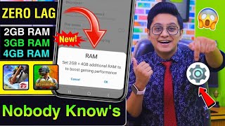 How to Add Extra RAM Performance in Any Phone Using 1 Trick | Boost Free Fire & Gaming Tutorial