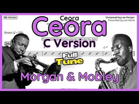Ceora - Lee Morgan & Hank Mobley- C Version (+Backing Track)