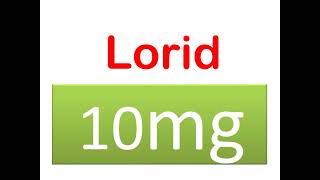 Lorid 10mg