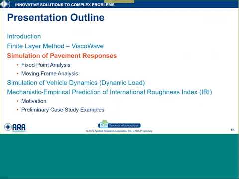 Effect of Moving Dynamic Loads on Pavement Response and Performance Part II Pavement Performance 202