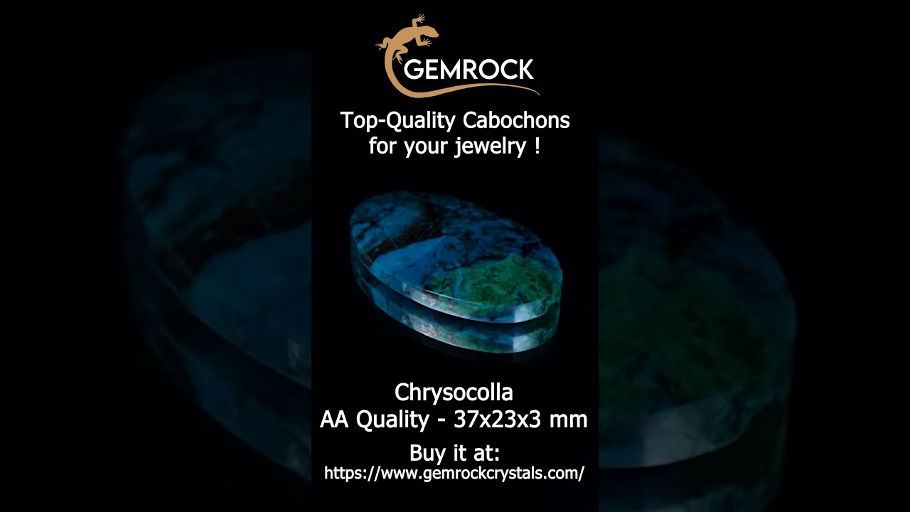 Chrysocolla Cabochon Ch-2A-0016 