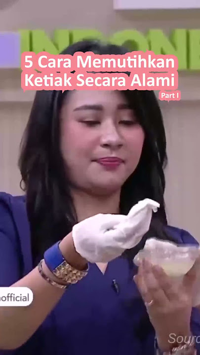 MUDAH! Cara Ampuh Memutihkan Ketiak Hitam Secara Alami! (Part I)