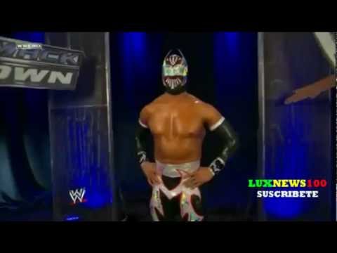 Sin Cara vs  Heath Slater Sin cara (Unico) Nueva mascara Negra Smackdown 30/9/11
